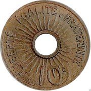 France 10 Centimes Essai by Pillet 1910 LIBERTE EGALITE FRATERNITE 10C coin reverse France 10 Centimes Essai by Pillet 1910 LIBERTE EGALITE FRATERNITE 10C coin reverse