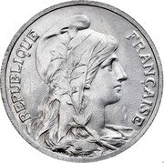 France 10 Centimes (Essai - Dupuis) KM# E40 DANIEL DUPUIS RÉPUBLIQUE FRANÇAISE coin obverse