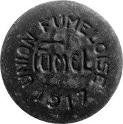 France 10 Centimes Modern Republic Decimal Coinage UNION FUMELOISE FUMEL 1917 coin obverse