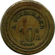 France 10 Centimes Paris. Seine. Beraud ND (1917) 10 C A CONSOMMER CARTAUX coin obverse France 10 Centimes Paris. Seine. Beraud ND (1917) 10 C A CONSOMMER CARTAUX coin obverse
