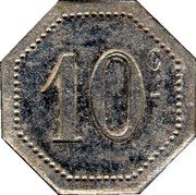 France 10 Centimes (Remiremont) 10 C coin obverse France 10 Centimes (Remiremont) 10 C coin obverse