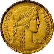 France 10 Francs Pattern of Benard 1929  Essai REPUBLIQUE FRANÇAISE RAOUL BÉNARD coin obverse France 10 Francs Pattern of Benard 1929  Essai REPUBLIQUE FRANÇAISE RAOUL BÉNARD coin obverse