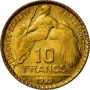France 10 Francs Pattern of Benard 1929  Essai 10 FRANCS LIBERTE EGALITE FRATERNITE 1929 coin reverse France 10 Francs Pattern of Benard 1929  Essai 10 FRANCS LIBERTE EGALITE FRATERNITE 1929 coin reverse
