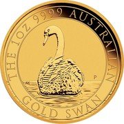 Australia 100 Dollars Swan 2023 P THE 1OZ 9999 AUSTRALIAN GOLD SWAN P AH coin reverse Australia 100 Dollars Swan 2023 P THE 1OZ 9999 AUSTRALIAN GOLD SWAN P AH coin reverse
