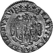 Italy 20 Soldi (Parma. St. Thomas) RANV I FAR PAR ET PLA DVX VI coin obverse Italy 20 Soldi (Parma. St. Thomas) RANV I FAR PAR ET PLA DVX VI coin obverse