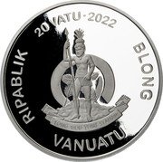 Vanuatu 20 Vatu (Carbon Neutral. Save our Earth) LONG GOD YUMI STANAP 20 VATU 2022 RIPABLIK BLONG VANUATU coin obverse Vanuatu 20 Vatu (Carbon Neutral. Save our Earth) LONG GOD YUMI STANAP 20 VATU 2022 RIPABLIK BLONG VANUATU coin obverse