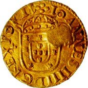 Portugal 2000 Reis (Afonso VI Countermark Crowned 2 over 2 Cruzados) IOANNES IIII DG REX PORTV coin obverse Portugal 2000 Reis (Afonso VI Countermark Crowned 2 over 2 Cruzados) IOANNES IIII DG REX PORTV coin obverse