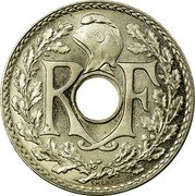 France 25 Centimes (Essai) KM# E44 R F EM LINDAUER coin obverse France 25 Centimes (Essai) KM# E44 R F EM LINDAUER coin obverse