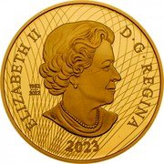 Canada 250 Dollars The St. Edward’s Crown. Transition obverse 2023  Proof ELIZABETH II D G REGINA 2023 1952 2022 SB coin obverse Canada 250 Dollars The St. Edward’s Crown. Transition obverse 2023  Proof ELIZABETH II D G REGINA 2023 1952 2022 SB coin obverse
