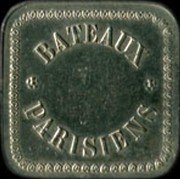 France 40 Centimes (Paris. Bateaux Parisiens) BATEAUX PARISIENS coin obverse France 40 Centimes (Paris. Bateaux Parisiens) BATEAUX PARISIENS coin obverse