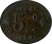France 5 Centimes Biard. Vienne ND (1917) 5C coin obverse France 5 Centimes Biard. Vienne ND (1917) 5C coin obverse