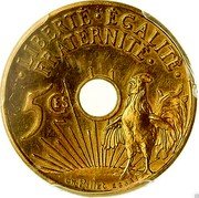 France 5 Centimes Essai by Pillet 1913 5 CES LIBERTÉ ÉGALITÉ FRATERNITÉ CH.PILLET TYPE ESSAI coin reverse France 5 Centimes Essai by Pillet 1913 5 CES LIBERTÉ ÉGALITÉ FRATERNITÉ CH.PILLET TYPE ESSAI coin reverse