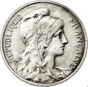 France 5 Centimes (Essai) DANIEL DUPUIS RÉPUBLIQUE FRANÇAISE coin obverse