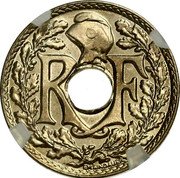 France 5 centimes (Lindauer Essai) RF E.M. LINDAUER coin obverse France 5 centimes (Lindauer Essai) RF E.M. LINDAUER coin obverse