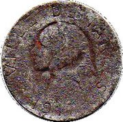 France 5 Centimes (Tarbes) VILLE DE TARBES 1917 coin obverse