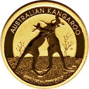 Australia 5 Dollars (Kangaroo Fighting Bullion Coin) AUSTRALIAN KANGAROO 2010 1/20OZ 9999 GOLD P coin reverse Australia 5 Dollars (Kangaroo Fighting Bullion Coin) AUSTRALIAN KANGAROO 2010 1/20OZ 9999 GOLD P coin reverse