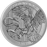 Malta 5 Euro Eagle and Serpent 2023  GOLDEN EAGLE 2023 coin reverse Malta 5 Euro Eagle and Serpent 2023  GOLDEN EAGLE 2023 coin reverse