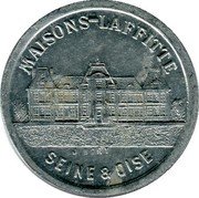 France 50 Centimes (Maisons-Laffitte. Association des Commercants & Industriels) J.BORY MAISON-LAFFITTE SEINE & OISE coin obverse France 50 Centimes (Maisons-Laffitte. Association des Commercants & Industriels) J.BORY MAISON-LAFFITTE SEINE & OISE coin obverse