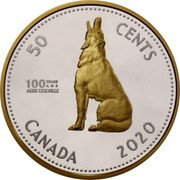 Canada 50 Cents (100th Anniversary of the Birth of Alex Colville) 100 YEARS ANS ALEX COLVILLE 2020 50 CENTS CANADA coin reverse Canada 50 Cents (100th Anniversary of the Birth of Alex Colville) 100 YEARS ANS ALEX COLVILLE 2020 50 CENTS CANADA coin reverse