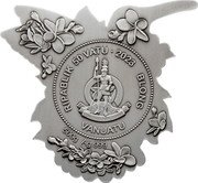 Vanuatu 50 Vatu Hummingbird 2023 LONG GOD YUMI STANAP 50 VATU 2023 RIPABLIK BLONG VANUATU 500G AG.999 coin obverse