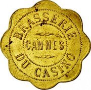 France 75 Centimes (Cannes. Brasserie du Casino) CANNES BRASSERIE DU CASINO coin obverse France 75 Centimes (Cannes. Brasserie du Casino) CANNES BRASSERIE DU CASINO coin obverse