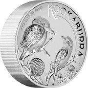 Australia 8 Dollars Kookaburra. Incused 2023 P Incused KOOKABURRA 2023 5OZ 9999 SILVER WR P coin reverse Australia 8 Dollars Kookaburra. Incused 2023 P Incused KOOKABURRA 2023 5OZ 9999 SILVER WR P coin reverse