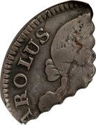 France 1 Escalin (Martinique Coinage) KM# 25 AROLUS coin obverse