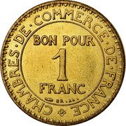 France 1 Franc Hermes Piedfort Essai 1920 KM# PE282 1 FRANC BON POUR BR.AL. CHAMBRES DE COMMERCE DE FRANCE coin obverse France 1 Franc Hermes Piedfort Essai 1920 KM# PE282 1 FRANC BON POUR BR.AL. CHAMBRES DE COMMERCE DE FRANCE coin obverse