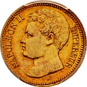 France 1 Franc (Napoleon II Essai) X# E12a NAPOLEON II EMPEREUR coin obverse France 1 Franc (Napoleon II Essai) X# E12a NAPOLEON II EMPEREUR coin obverse