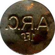 France 1 Franc (Paris. American Red Cross)  coin reverse France 1 Franc (Paris. American Red Cross)  coin reverse
