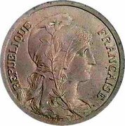 France 10 Centimes (Daniel-Dupuis Essai. No date) REPUBLIQUE FRANCAISE coin obverse
