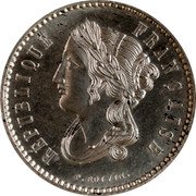 France 10 Centimes (Essai by Boivin) REPUBLIQUE FRANÇAISE F. BOIVIN. coin obverse France 10 Centimes (Essai by Boivin) REPUBLIQUE FRANÇAISE F. BOIVIN. coin obverse