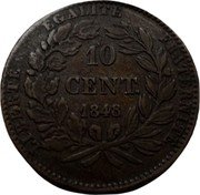 France 10 Centimes (Essai by Desboeufs) LIBERTÉ ÉGALITÉ FRATERNITÉ 10 CENT. 1848 coin reverse France 10 Centimes (Essai by Desboeufs) LIBERTÉ ÉGALITÉ FRATERNITÉ 10 CENT. 1848 coin reverse