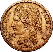 France 10 Centimes (Essai by Farochon) RÉPUBLIQUE FRANÇAISE E.FAROCHON coin obverse France 10 Centimes (Essai by Farochon) RÉPUBLIQUE FRANÇAISE E.FAROCHON coin obverse