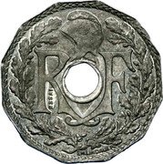 France 10 Centimes Essai by Lindauer. 12 Sides 1939 RF EM LINDAUER coin obverse France 10 Centimes Essai by Lindauer. 12 Sides 1939 RF EM LINDAUER coin obverse