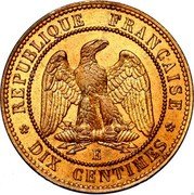 France 10 Centimes (Essai E) KM# E18 E REPUBLIQUE FRANCAISE DIX CENTIMES coin reverse France 10 Centimes (Essai E) KM# E18 E REPUBLIQUE FRANCAISE DIX CENTIMES coin reverse