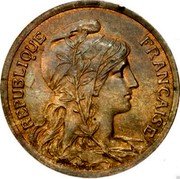 France 10 Centimes (Essai. No date) DANIEL DUPUIS RÉPUBLIQUE FRANÇAISE coin obverse