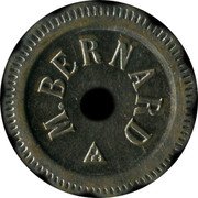 France 10 Centimes Paris. M. Bernard 1917 ND M.BERNARD coin obverse France 10 Centimes Paris. M. Bernard 1917 ND M.BERNARD coin obverse