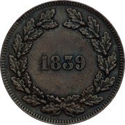 France 10 Centimes (Pattern Without Effigy) 1839 coin reverse France 10 Centimes (Pattern Without Effigy) 1839 coin reverse
