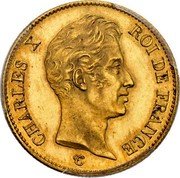 France 10 Francs (Charles X Pattern) CHARLES X ROI DE FRANCE coin obverse France 10 Francs (Charles X Pattern) CHARLES X ROI DE FRANCE coin obverse