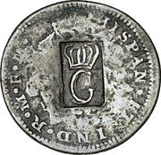 France 10 Sous (Guadeloupe British Occupation) KM# 11 G HISPAN ET INF R M... coin obverse France 10 Sous (Guadeloupe British Occupation) KM# 11 G HISPAN ET INF R M... coin obverse