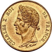 France 2-1/2 Centimes (Charles X Pretender. Essai) CHARLES X ROI DE FRANCE P TIOLIER coin obverse France 2-1/2 Centimes (Charles X Pretender. Essai) CHARLES X ROI DE FRANCE P TIOLIER coin obverse