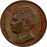 France 2 Francs Napoleon II Essai 1816 X# E13a NAPOLEON II EMPEREUR coin obverse France 2 Francs Napoleon II Essai 1816 X# E13a NAPOLEON II EMPEREUR coin obverse