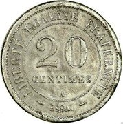 France 20 Centimes (Essai - Merley) 20 CENTIMES A LIBERTÉ ÉGALITÉ FRATERNITÉ ESSAI coin reverse France 20 Centimes (Essai - Merley) 20 CENTIMES A LIBERTÉ ÉGALITÉ FRATERNITÉ ESSAI coin reverse