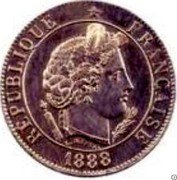 France 20 Centimes (Essai - Merley. Medal) L. MERLEY.RÉPUBLIQUE FRANÇAISE 1888 coin obverse