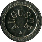 France 20 Centimes (Paris. Auguste) AUGUSTE coin obverse