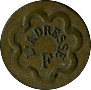 France 20 Centimes Paris. L’adresse 1917 ND L'ADRESSE F coin obverse France 20 Centimes Paris. L’adresse 1917 ND L'ADRESSE F coin obverse