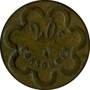 France 20 Centimes Paris. L’adresse 1917 ND 20 C A CONSOMMER coin reverse France 20 Centimes Paris. L’adresse 1917 ND 20 C A CONSOMMER coin reverse