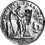 France 20 Francs (Essai Auguste Patey) KM# Pn98 DUPRÉ REPUBLIQUE FRANÇAISE coin obverse