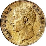 France 20 Francs (Napoleon Essai) NAPOLEON EMPEREUR. DROZ F coin obverse